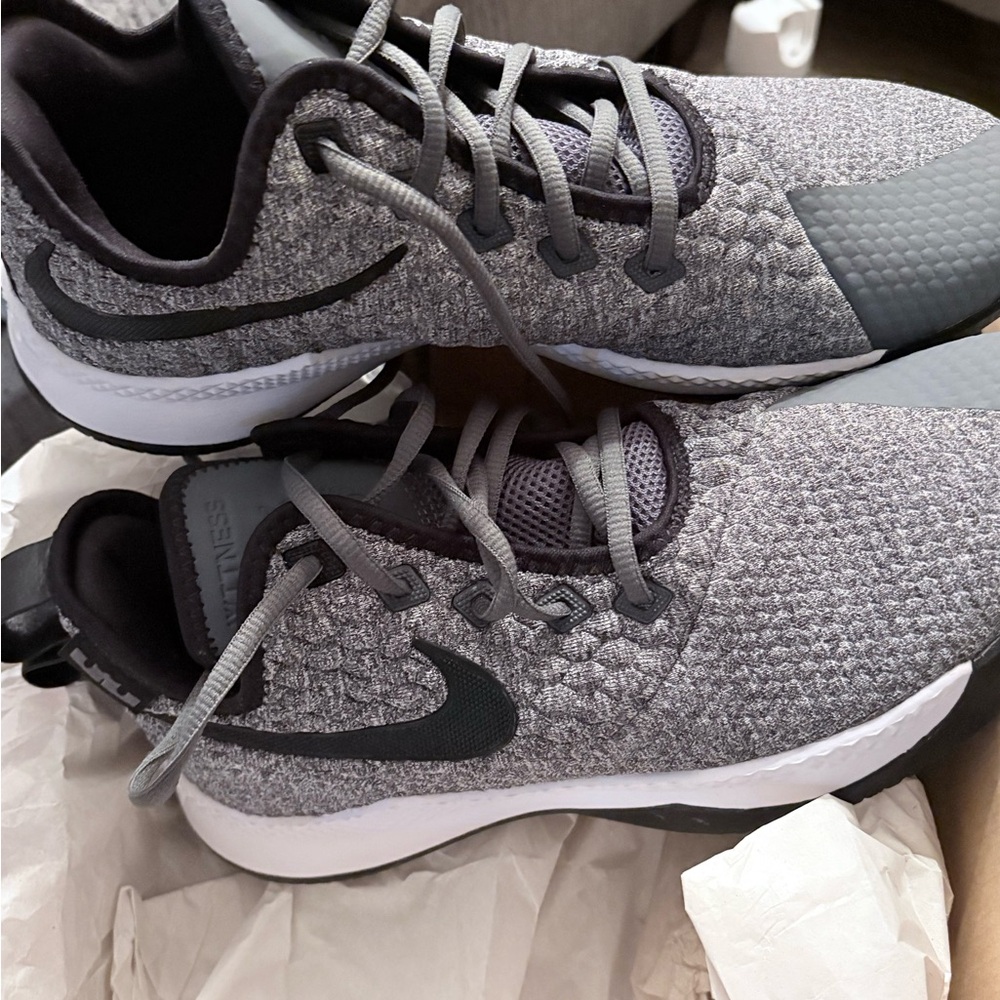 Nike Charcoal Knit Sneakers